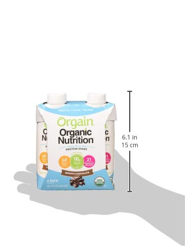 Orgain Clean Protein Shake Chocolate, 198 Fl. Oz.