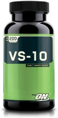 Optimum Nutrition VS-10, 10mg, 200 Tablets (Pack of 2)