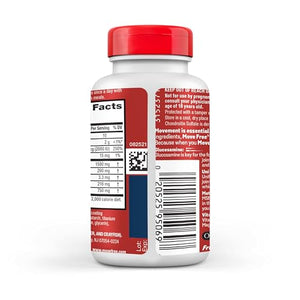 Move Free Advanced Glucosamine Chondroitin MSM + Vitamin D3 Joint Support Supplement, Supports Mobility Comfort Strength Flexibility & Bone + Immune Health - 120 Tablets (60 servings)*