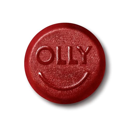 OLLY Men's Multi Gummies, Supports Overall Wellness,* Vitamins A, C, D, E, Bs & Zinc, BlackBerry Blitz Flavored, 65 Day Supply - 130 Count