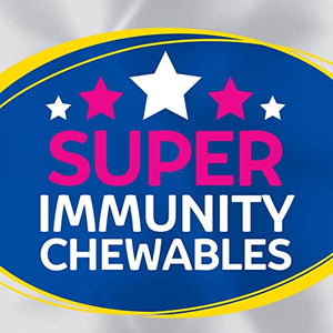 Culturelle Immune Defense Probiotic with Vitamin C, Vitamin D and Zinc + Elderberry, Non-GMO, 4-in-1 Immune Support for Kids Ages 3+*, Mixed Berry Chewables, 60 Count