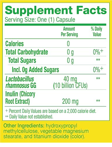 Culturelle Daily Probiotic, Digestive Health Capsules, 60 Count