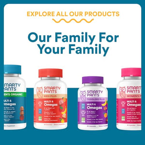 SmartyPants Multivitamin for Men, Organic Gummies: Methylfolate, Omega 3 (ALA), Vitamin D3, C, Vitamin B12, B6, A, K & Zinc for Immune Support, Biotin, Vegetarian, 120 Gummies (30 Day Supply)