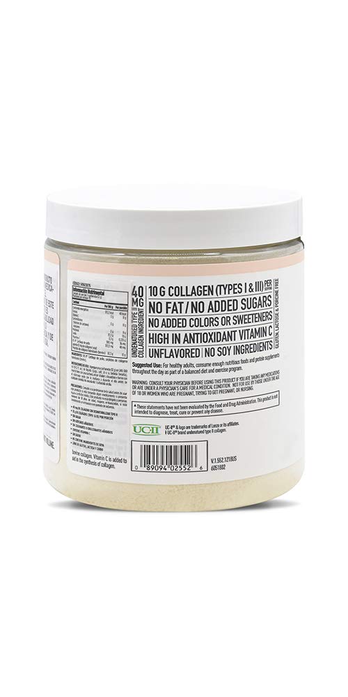 Isopure Multi Collagen Peptides Protein Powder, Vitamin C for Immune Support, Type 1, 2 & 3, Keto Friendly, for Recovery Support, Joints, Cartilage, Skin & Nails - Gluten No, Unflavored, 15 Servings