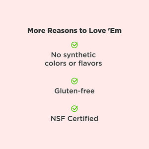 OLLY Women's Daily Multivitamin Gummy, Vitamins A, D, C, E, Biotin, Folic Acid, Adult Chewable Vitamin, Berry Flavor, 65 Day Supply - 130 Count