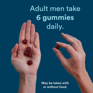 SmartyPants Multivitamin for Men, Organic Gummies: Methylfolate, Omega 3 (ALA), Vitamin D3, C, Vitamin B12, B6, A, K & Zinc for Immune Support, Biotin, Vegetarian, 120 Gummies (30 Day Supply)