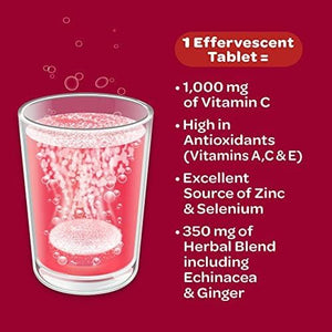 Airborne Very Berry Effervescent Tablets, 10 Count - 1000mg of Vitamin C - Immune Support Supplement (Packaging May Vary) (Pack of 3)