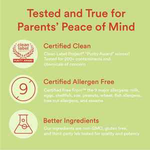 SmartyPants Kids Multivitamin & Fiber Gummies: Prebiotic Fiber to Support Kids Digestion with Vitamin D3, C, Vitamin B12, B6, A, Zinc, Biotin, Folate, Three Fruit Flavors, 90 Count (30 Day Supply)