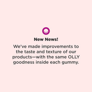 Olly Teen Girl Multi Gummy, Healthy Skin and Immune Support, 15 Essential Vitamins, Biotin, Zinc, Calcium, Chewable Multivitamin, Berry Melon, 35 Day Supply, 70 Count