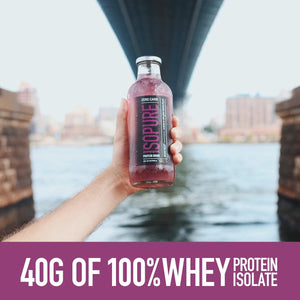 Isopure Lemonade - Liquid Protein Zero Carb Ready-To-Drink Post Workout Beverage - 20 Fl Oz (Pack of 12) (Packaging May Vary)