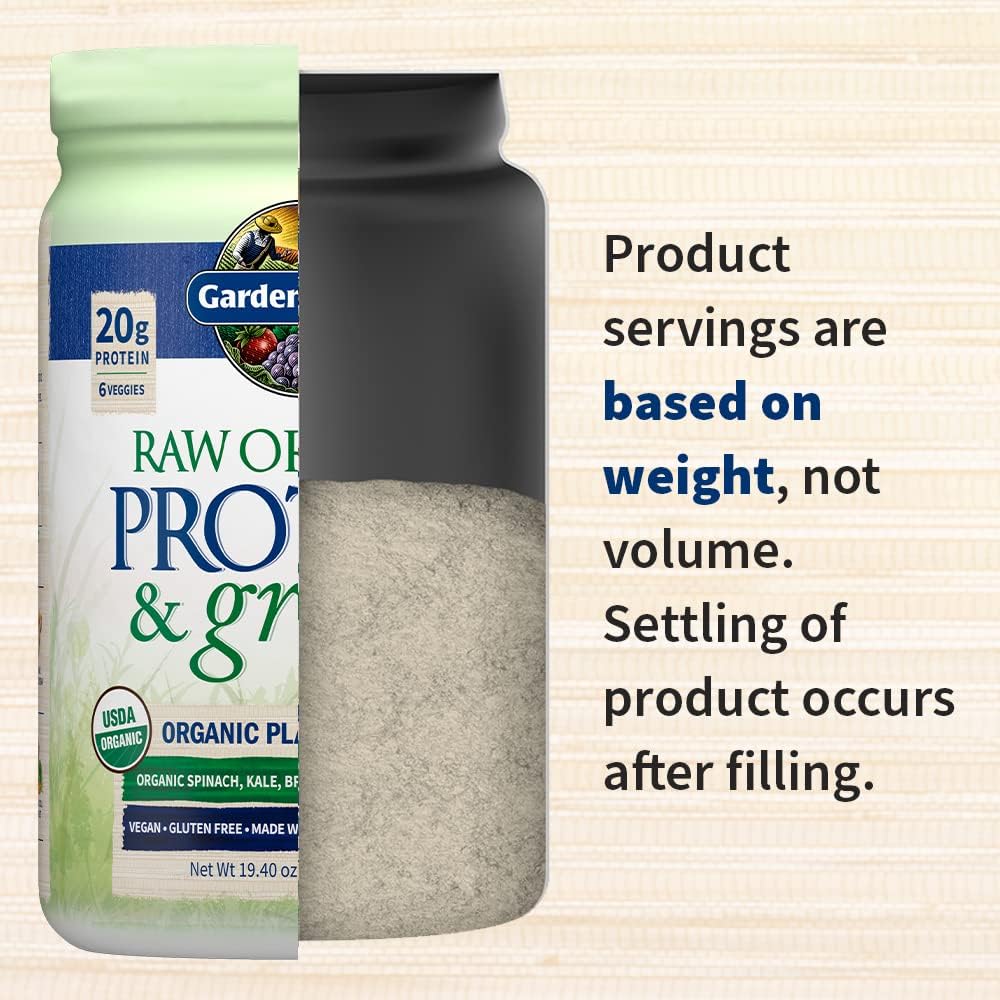 Garden of Life Raw Organic Protein & Greens, Chocolate Cacao, 1 lb 5.51 oz (610 g)