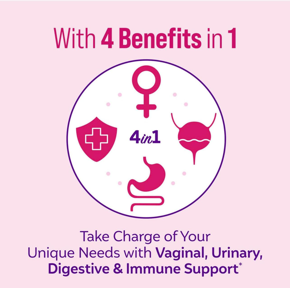 Culturelle Women’s Healthy Balance Daily Probiotics for Women - Supports Digestive, Vaginal and Immune Health, Occasional Diarrhea, Gas & Bloating - Non-GMO 60ct (2 -Pack) (2)