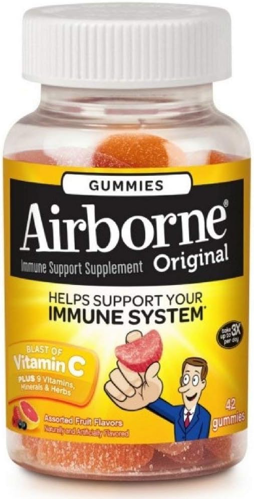 AIRBORNE GUMMIES,ASST FR