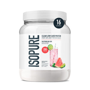 Isopure Clear Whey Isolate Protein Powder, Lactose Free, Gluten Free, Naturally Flavored, Pineapple Orange Banana, 20g Protein Per Serving, 1.9 Lb, 36 Servings (Packaging May Vary)