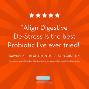 Align Probiotic, Gut Health + Stress Support, with Probiotics for Digestive Health and Ashwagandha to Help Calm Mind and Body*, #1 Doctor Recommended Brand‡, 21 Capsules