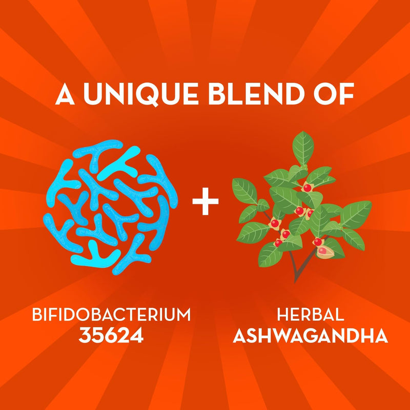 Align Probiotic, Gut Health + Stress Support, with Probiotics for Digestive Health and Ashwagandha to Help Calm Mind and Body*, #1 Doctor Recommended Brand‡, 21 Capsules