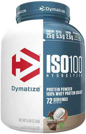 Dymatize ISO 100 Whey Protein Powder with 25g of Hydrolyzed 100% Whey Isolate, Gluten Free, Fast Digesting, Birthday Cake, 1.6 Pound