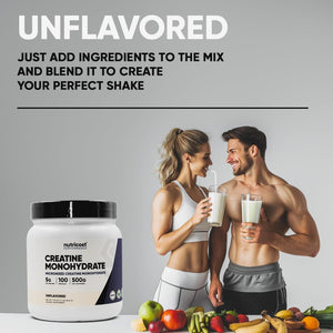 Nutricost Bulk Pack - 3 Pack Creatine Monohydrate Micronized Powder - 500G, 5000mg Per Serv (5g) - Micronized Creatine Monohydrate, 100 Servings, 17.9 Oz (3 Pack)