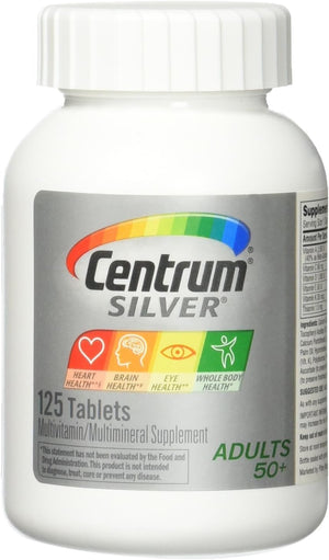 Centrum Silver 125ct Size 125ct Centrum Silver 125ct