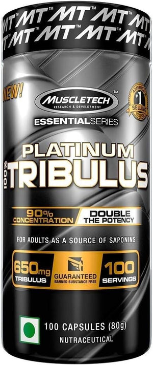 MuscleTech Essential Series 100%, Tribulus, 100 Count