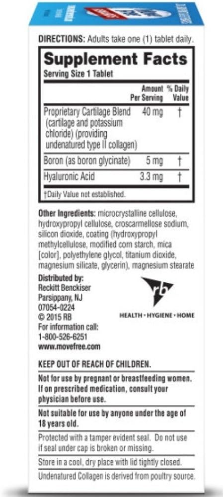 Move Free Ultra with UC-II Joint Health Tablet, 30 Count