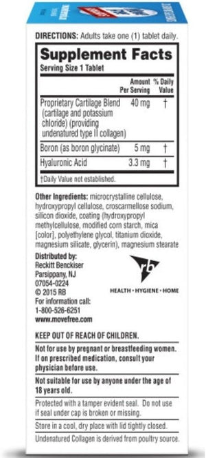 Move Free Ultra with UC-II Joint Health Tablet, 30 Count