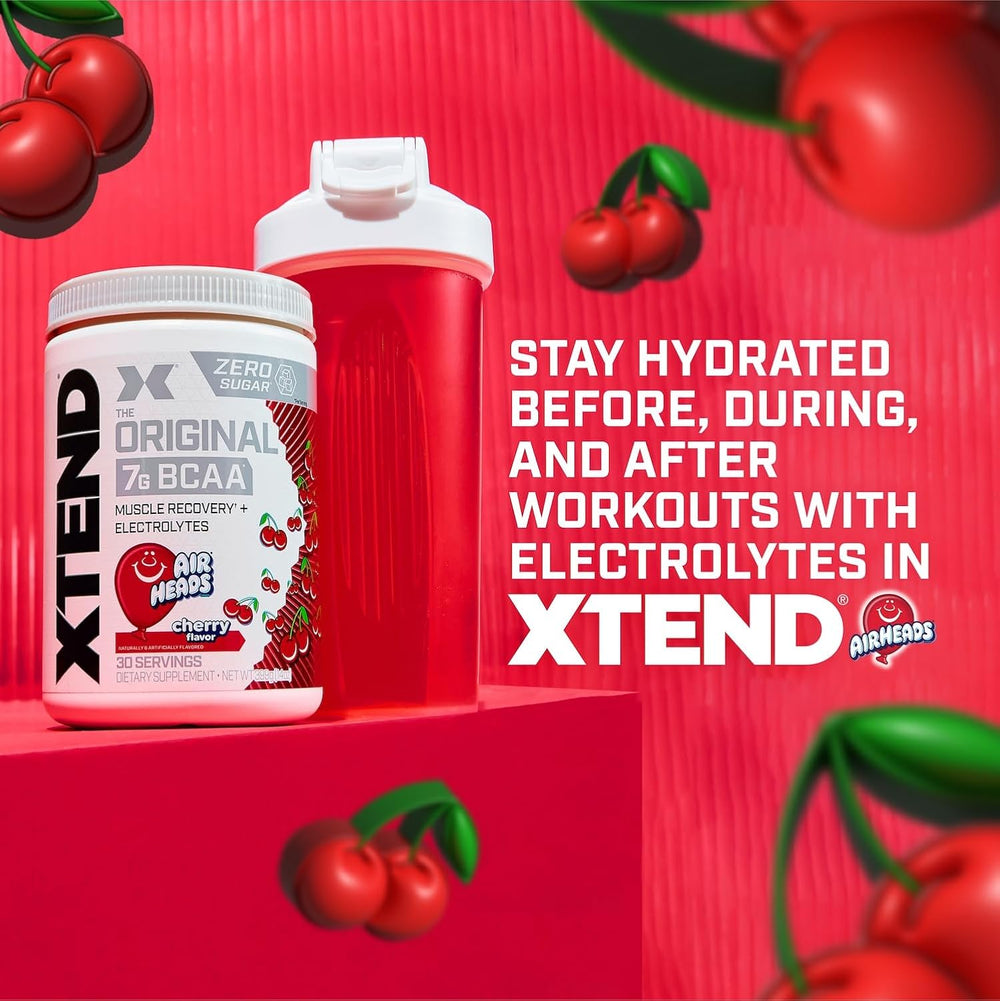 Xtend Original BCAA Powder 7g BCAA and 2.5g L-Glutamine, Sugar Free Post Workout Muscle Recovery Drink with Amino Acids for Men & Women, 90 Servings