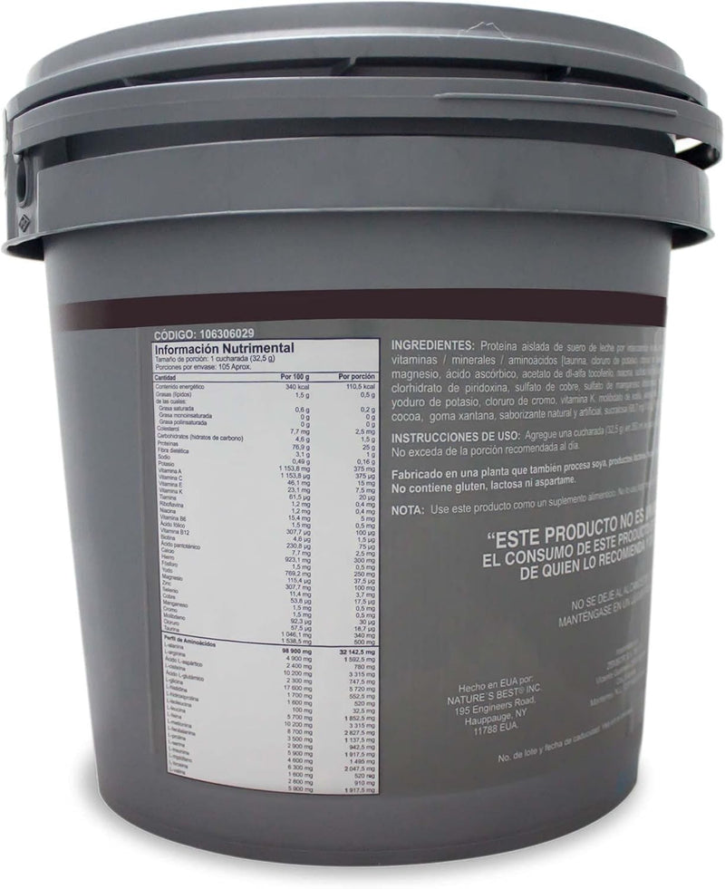 Isopure Zero Carb Protein Powder, Creamy Vanilla, 3 lb (1.36 kg)