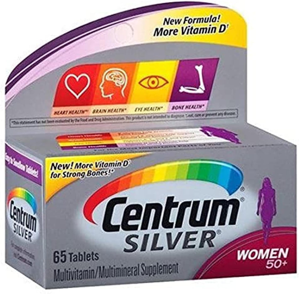 Centrum Silver Men 50+ & Women 50+ -65 Tabs Each