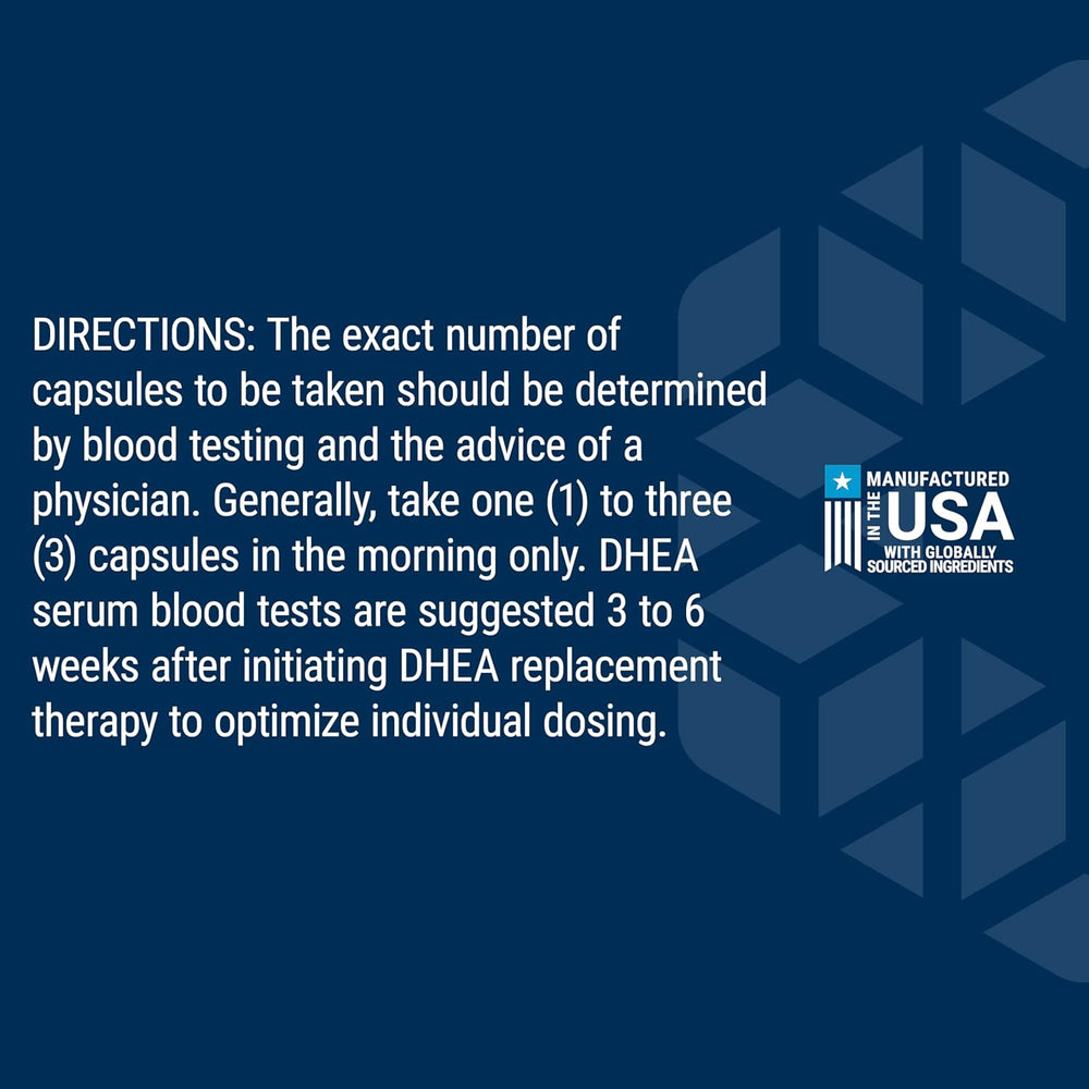 Life Extension DHEA 50 mg – Hormone Balance Supplement, Memory, Muscle Mass and Bone Density Support, Healthy Sex Drive, Gluten-Free, Non-GMO, 60 Capsules