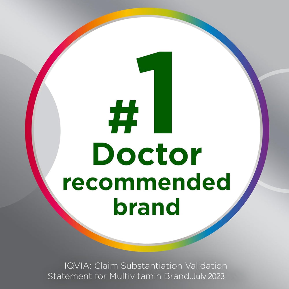 Centrum Silver Multivitamin for Adults 50 Plus, Multivitamin/Multimineral Supplement with Vitamin D3, B Vitamins, Calcium and Antioxidants, Gluten Free, Non-GMO Ingredients - 150 Count