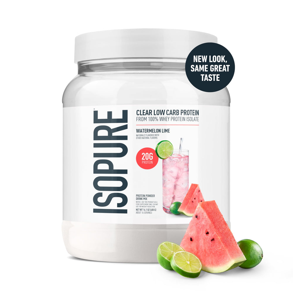 Isopure Clear Whey Isolate Protein Powder, Lactose Free, Gluten Free, Naturally Flavored, Pineapple Orange Banana, 20g Protein Per Serving, 1.9 Lb, 36 Servings (Packaging May Vary)