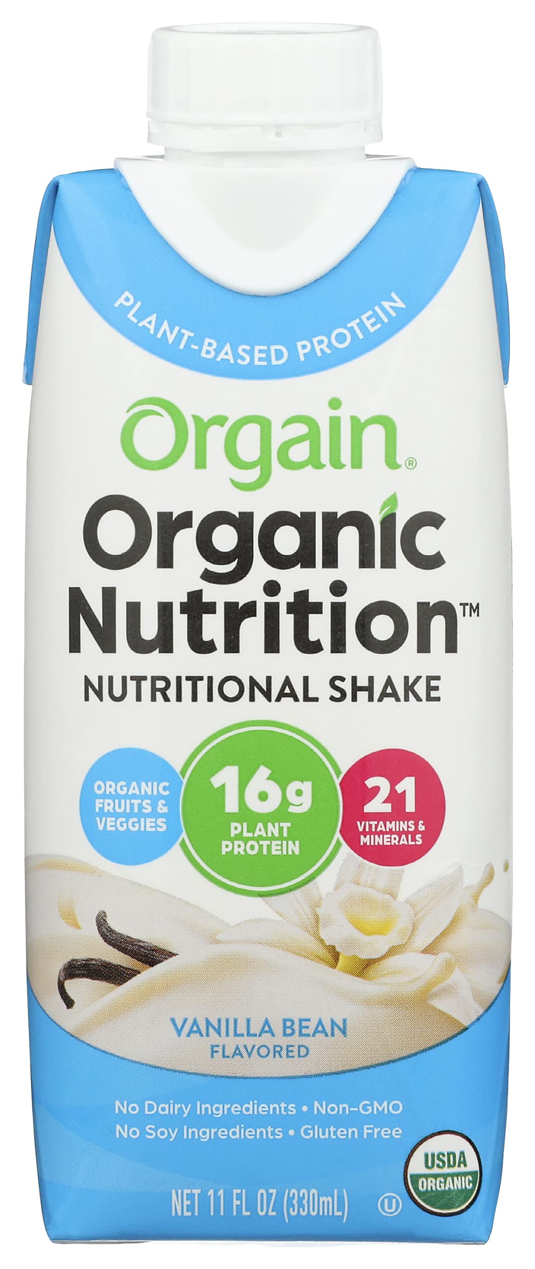 Orgain Clean Protein Shake Chocolate, 198 Fl. Oz.