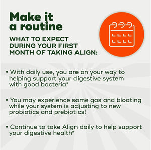 Align Digestive Health Prebiotic + Probiotic Gummies Fruit Flavored - 50 ct