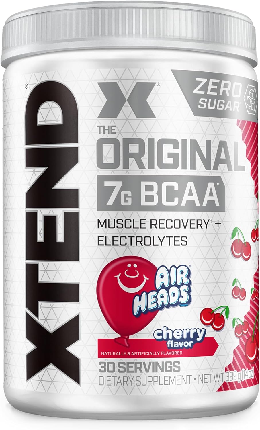 Xtend Original BCAA Powder 7g BCAA and 2.5g L-Glutamine, Sugar Free Post Workout Muscle Recovery Drink with Amino Acids for Men & Women, 90 Servings