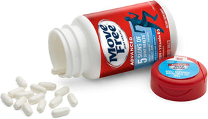 Move Free Advanced Glucosamine Chondroitin MSM + Vitamin D3 Joint Support Supplement, Supports Mobility Comfort Strength Flexibility & Bone + Immune Health - Tablet, 3x120ct Bottles (120 servings)*