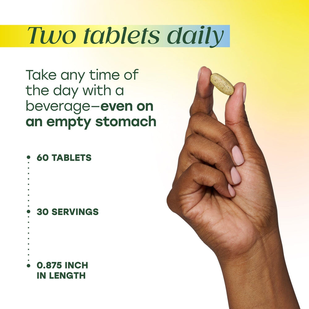 MegaFood Baby & Me 2 Postnatal Vitamins for Women Breastfeeding with Folate (Folic Acid Natural Form), Choline, Iodine, Vitamin D, Moringa Leaf and More - 120 Tabs (60 Servings)