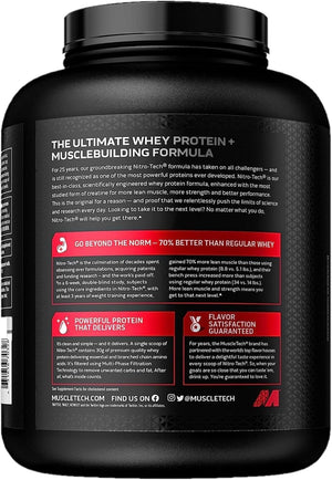 MuscleTech NitroTech Performance Series Whey Isolate Chocolate 4lb