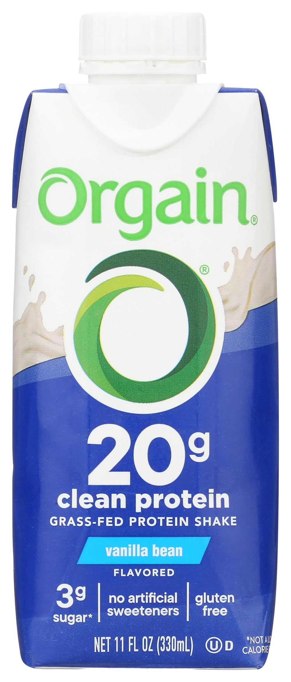Orgain Clean Protein Shake Chocolate, 198 Fl. Oz.