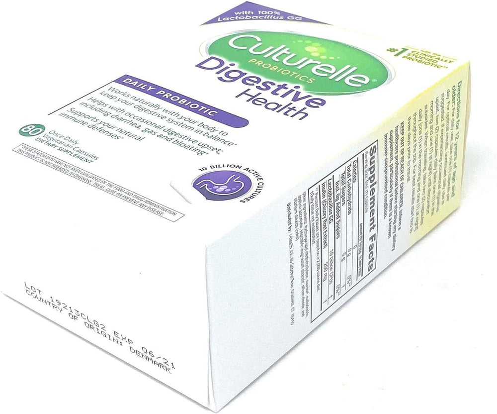 Culturelle Digestive Health Probiotic, 80 Capsules