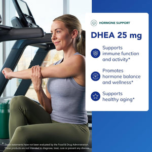 Pure Encapsulations DHEA 25 mg - Supplement for Immune Support, Hormone Balance, Metabolism Support, and Energy Levels* - with Micronized DHEA - 180 Capsules