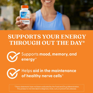 Doctor's BEST Fully Active B12 1500 mcg, Non-GMO, Vegan, Gluten Free, Supports Healthy Memory, Mood and Circulation, 60 Count (Pack of 2)