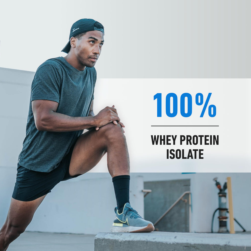 Isopure Bundle of Zero Carb 100% Pure Whey Isolate Protein Powder, Strawberries & Cream, 25g Protein Per Serving, 1 Lb, 15 Servings + Isopure 100% Pure Creatine Monohydrate Powder, 100 Servings