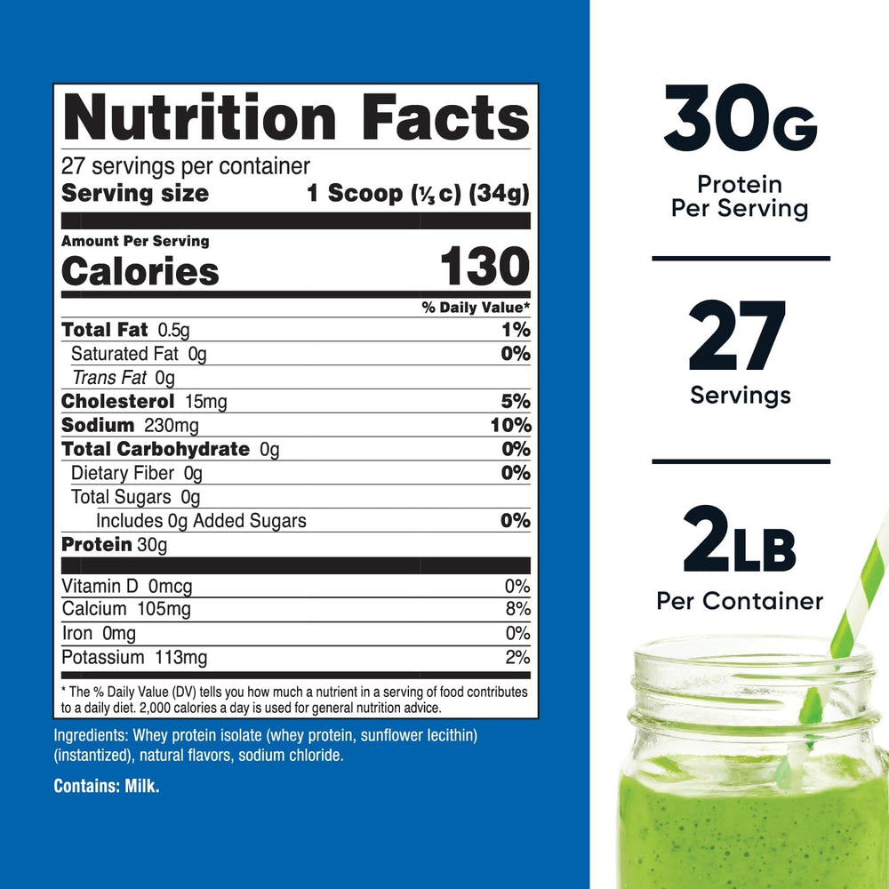 Nutricost Whey Protein Isolate Powder (Matcha 2LBS)