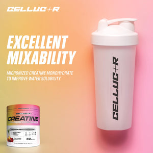 Cellucor Creatine Powder, Jolly Rancher Cherry- Increases Strength, Lean Muscle Mass & Endurance, Micronized Creatine for Fast Absorption, 5g Creatine per Serving, 50 Servings