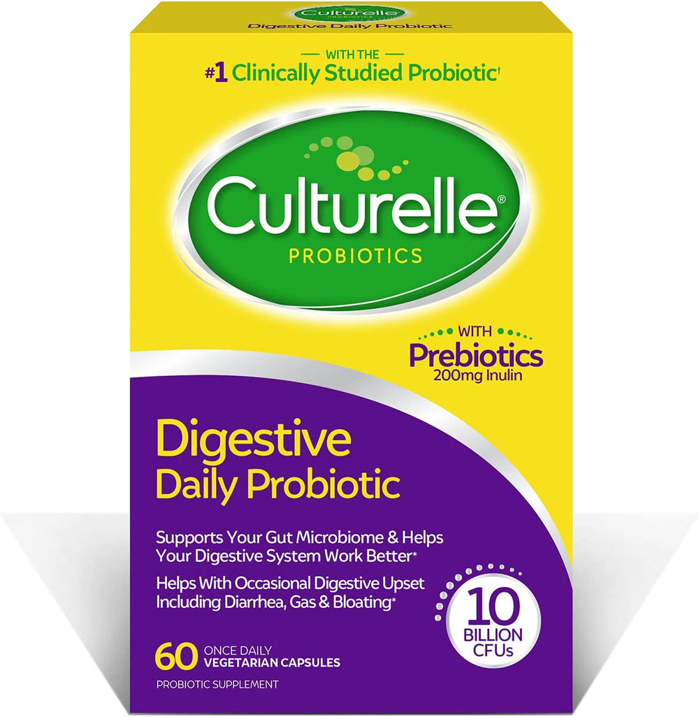 Culturelle Daily Probiotic, Digestive Health Capsules, 60 Count