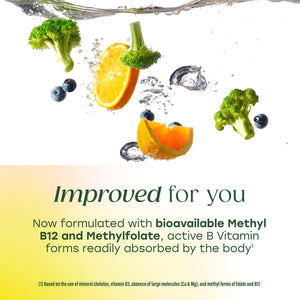 MegaFood Multivitamin for Women 40+ One Daily Womens Multivitamin - with Methylated B12, Methyl Folate, Vitamin D3, C & Zinc - Energy Metabolism, Immune Support & Bone Health, Vegetarian, 60 Tablets