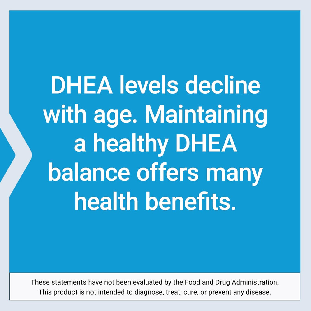 Life Extension DHEA 50 mg – Hormone Balance Supplement, Memory, Muscle Mass and Bone Density Support, Healthy Sex Drive, Gluten-Free, Non-GMO, 60 Capsules