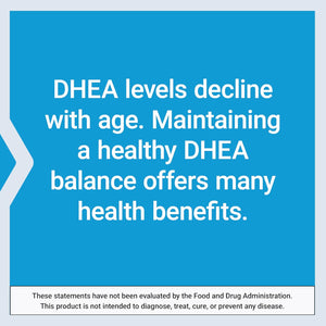 Life Extension DHEA 50 mg – Hormone Balance Supplement, Memory, Muscle Mass and Bone Density Support, Healthy Sex Drive, Gluten-Free, Non-GMO, 60 Capsules