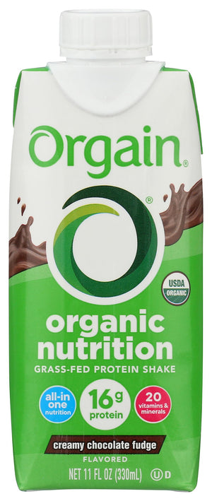 Orgain Clean Protein Shake Chocolate, 198 Fl. Oz.